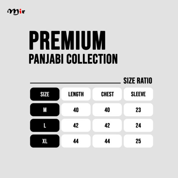 Premium Digital Cotton Punjabi, - Image 3